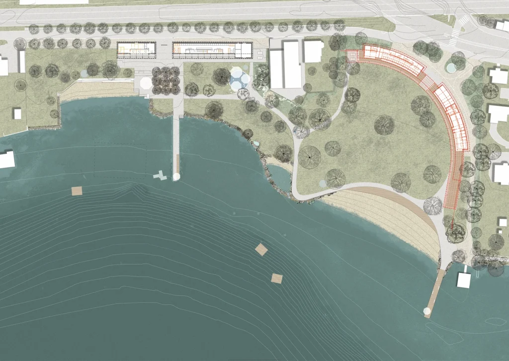 Strandbad Zug | Ausschreibung und Bauleitung | Wipfli Bausupport GmbH Zürich